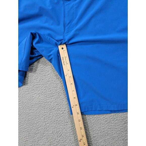 Under Armour Shorts Mens 42 Blue Mantra Fitted Heatgear Fishing Casual Outdoor - Picture 14 of 16